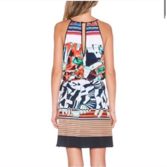 Clover Canyon Keyhole Mini Tank Dress Ink Strokes - Picture 2 of 8